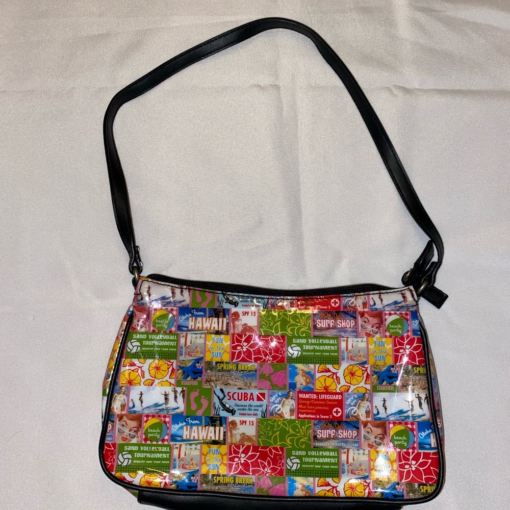 Relic VINTAGE Purse Hawaiian Stamp Design